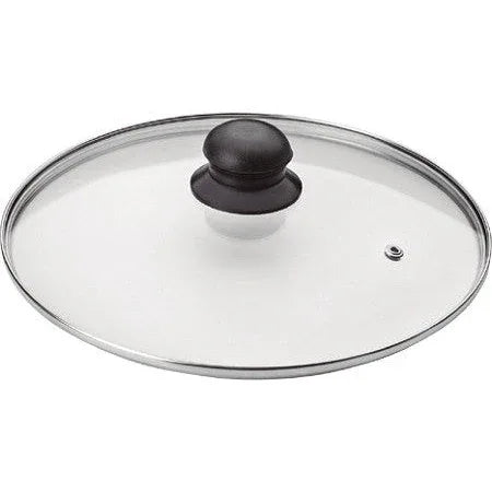 Ibili 22cm High-Quality Tempered Glass Pot & Pan Lid with Knob Handle - Gomix Brands Outlet
